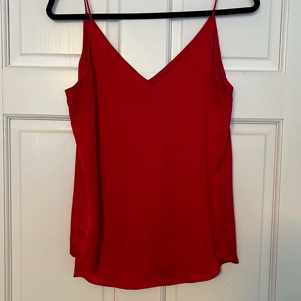 Red Express Tank Top